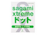 Презерватив Sagami Xtreme Type-E с точками - 1 шт. #350309