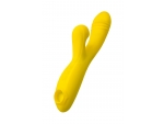 Желтый двусторонний вибратор Mia - 22 см. #355547