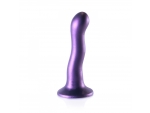 Фиолетовый фаллоимитатор Ultra Soft - 18 см. #356496