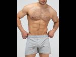 Мужские трусы-шорты с пуговицами #361635