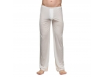 Белые полупрозрачные мужские брюки #365174
