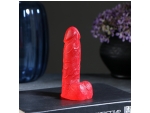 Красное фигурное мыло "Фаворит" с земляничным ароматом - 95 гр. #365860
