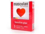 Презервативы Masculan Sensitive plus - 3 шт. #366445