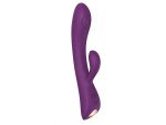 Фиолетовый вибратор-кролик Bunny & Clyde - 22,5 см. #367621
