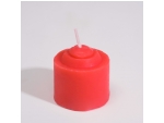 Красная свеча для БДСМ «Роза» из низкотемпературного воска #369489