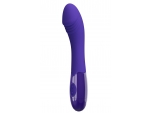 Фиолетовый вибростимулятор Elemetal-Youth - 19,3 см. #370600