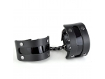 Чёрные наручники с вставкой «Пятница» #372709