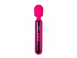Ярко-розовый wand-вибратор Mashr - 23,5 см. #373388