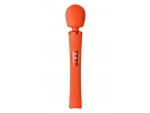 Оранжевый вибромассажер Vim Vibrating Wand - 31,3 см. #373484