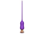 Фиолетовый тонкий стимулятор Nipple Vibrator - 23 см. #373741