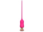 Розовый тонкий стимулятор Nipple Vibrator - 23 см. #373742