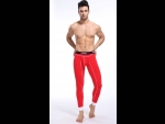 Красные мужские кальсоны Cockon Pants #379811