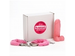 Подарочный набор «Для плохой девочки»: мыло для рук и наручники с мехом