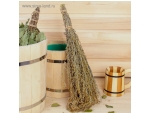 Травяной веник для бани из полыни - 45 см. #384826