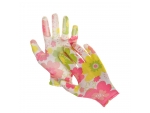 Нейлоновые перчатки с нитриловым полуобливом (размер 8) #387402