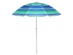 Пляжный зонт Maclay «Модерн» с серебристым покрытием #388215