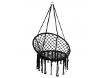 Черный плетёный гамак-кресло (60х80 см) #388262