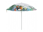 Пляжный зонт Maclay с тропическим принтом #388281