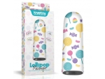 Мини-вибратор Rechargeable Lollipop Massager - 8,5 см.
