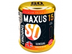 Только что продано Презервативы анатомической формы Maxus Sensual - 15 шт. от компании Maxus за 2093.00 рублей