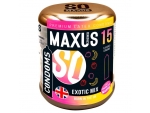 Только что продано Ароматизированные презервативы Maxus Exotic Mix - 15 шт. от компании Maxus за 1465.10 рублей