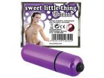 Фиолетовая вибропуля Sweet Little Thing - 7 см.