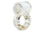 Эрекционное кольцо с вибрацией Climax Gems Quartz Ring #42149