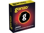 Ароматизированные презервативы Ganzo Juice - 3 шт. #46333