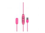 Розовая вибропулька с питанием от USB LET US-B 10 RHYTHMS BULLET SMALL PINK #47119