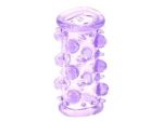 Фиолетовая насадка с шариками и шипами LUST CLUSTER #48004