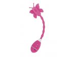 Розовый вибростимулятор-бабочка на ручке THE CELINE BUTTERFLY #48083