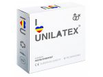 Разноцветные ароматизированные презервативы Unilatex Multifruits - 3 шт. #48964