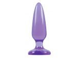 Малая фиолетовая анальная пробка Jelly Rancher Pleasure Plug Small - 10,2 см. #49509