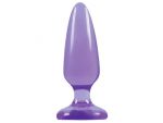 Фиолетовая средняя анальная пробка Jelly Rancher Pleasure Plug Medium - 12,7 см. #49512