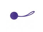 Фиолетовый вагинальный шарик Joyballs Trend Single с петелькой #49652