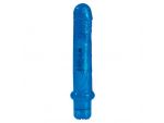 Синий вибратор-фаллос JAMMY JELLY FRESH GLITTER BLUE - 17,5 см. #49750