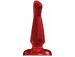 Красный анальный стимулятор Bottom Line 5" Model 3 Acrylic Red - 13 см. #49928