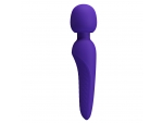 Фиолетовый wand-вибратор Meredith #400132