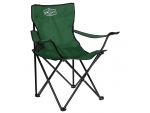 Зеленое туристическое кресло Maclay с подстаканником (50х50х80 см) #400620