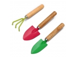 Набор садового инструмента: рыхлитель, совок, грабли #401175