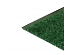 Искусственный газон с ворсом длиной 10 мм (2х1 метра) #402173