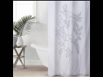 Белая штора для ванны с люверсами «Объятия» (180х180 см) #408224