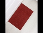 Красный придверный влаговпитывающий коврик без окантовки (38х58 см) #409461