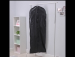 Черный плотный чехол для одежды LaDоm (60х160 см) #410274