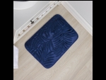 Синий коврик для ванной «Патриция» (40х60 см) #410292