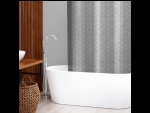 Серая штора для ванной Perfecto (180х180 см) #410317