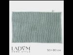 Мятный противоскользящий коврик LaDоm (50х80 см) #410332