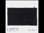 Темно-серый коврик в ванну LaDоm (50х80 см) #410339