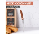 Нож кухонный для цитрусовых Доляна «Эльбрус», лезвие 12 см #412850