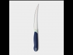 Кухонный нож для цитрусовых «Страйп» с гладким лезвием и синей ручкой #412855